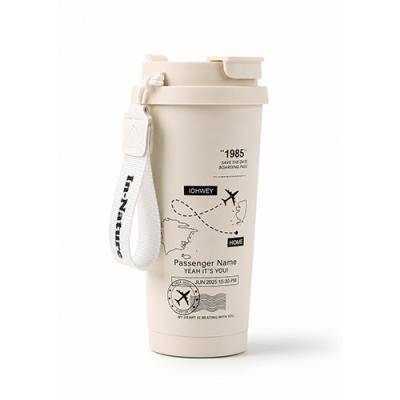 인네이쳐 캐리 텀블러 500ml 스텐텀블러 빨대텀블러 손잡이텀블러 / 인쇄제작가능
