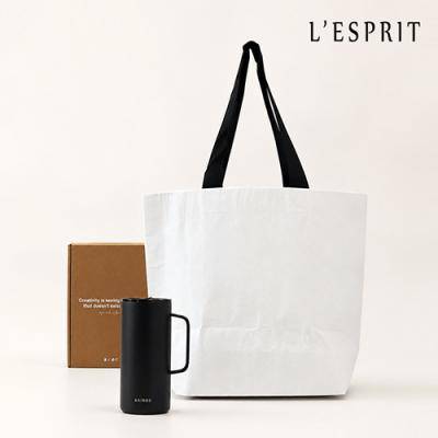 레스쁘리 고급 텀블러세트 L (브루스텐컵 591ml + 경량피크닉매트)