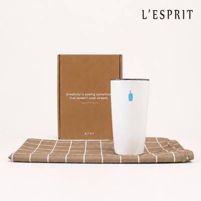 레스쁘리 고급 텀블러세트 WWWW (블루보틀 커뮤터컵 473ml +경량피크닉매트)