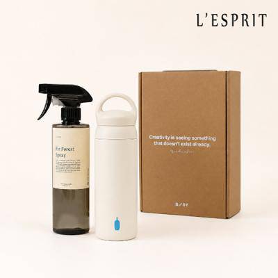 레스쁘리 고급 텀블러세트 XXX (블루보틀 데이오프 텀블러 500ml + 포레스트 스프레이 500ml)