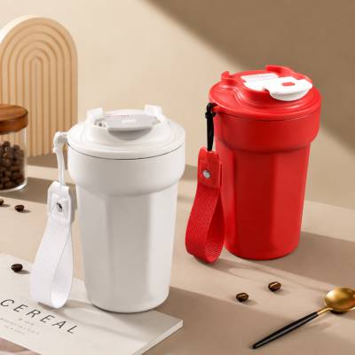 컬러 커피잔 316스텐 450ml 텀블러 인쇄 제작 가능